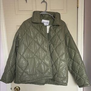 Stand Studio Olive Quilted Women's Jacket
